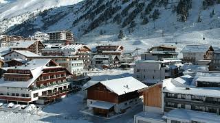 Winter Moods Obergurgl Village Austrian Alps [upl. by Dubois]