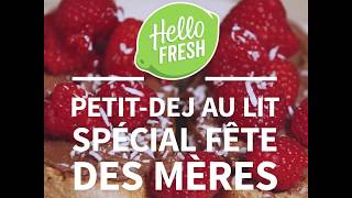 Comment préparer un petit bon petit déjeuner pour la fête des mères  HelloFresh [upl. by Leonhard]