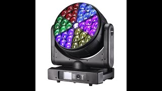 GYA3740 37x40W LED BEE EYE Wash Zoom [upl. by Mcquillin515]