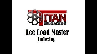 Load Master Indexing System [upl. by Persson24]