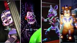 All Animatronics got Upgraded 4 in FNAF Security Breach [upl. by Thornburg883]