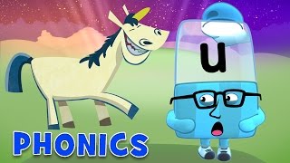 Learn to Read  Phonics for Kids  Long U Vowels [upl. by Yelekalb]