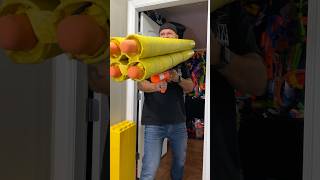 NERF WAR CLONES Bazooka Battle [upl. by Cutcliffe]