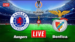 Rangers vs Benfica Live Streaming  Europa League  Benfica vs Rangers Live [upl. by Afas]