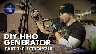 DIY Hydrogen generator Part 1 Electrolyzer [upl. by Yelkao336]