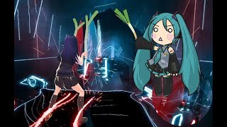 Beat Saber Ievan Polkka  Hatsune Miku EXPERT [upl. by Eelak]