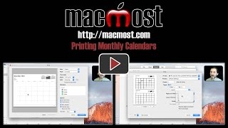 Printing Monthly Calendars 1299 [upl. by Nylaroc]