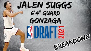 Jalen Suggs Scouting Report  2021 NBA Draft Breakdowns [upl. by Madigan657]