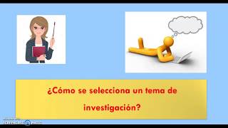 Delimitar el tema de investigación [upl. by Ophelia]