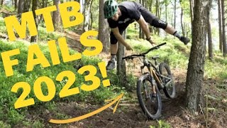 BEST MTB FAILS OF 2023 So Far…  MTB CRASH COMPILATION NEW 6 [upl. by Eceirahs20]