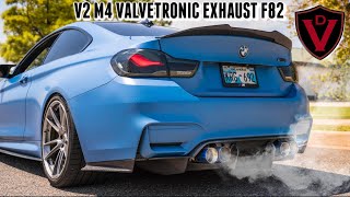 NEW Valvetronic BMW M4 Exhaust SOUND  Install  Before and After [upl. by Neimad588]