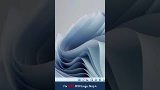 How to Fix 100 CPU Usage in Windows 11 Step 4 [upl. by Einalam823]