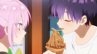 Shikimori ice cream Kiss  kawaii dake janai shikimori san [upl. by Aramoiz]