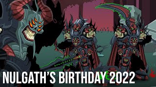 AQW Novidades  Nulgaths Birthday 2022 [upl. by Akiret]