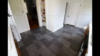 Installing Mannington Adura Max Carbon Plank Tile [upl. by Micki192]