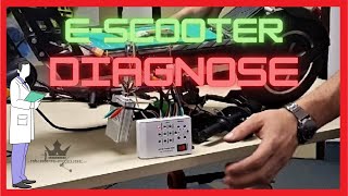 ebike controller tester  EScooter Fehlersuche Diagnose  Motor  Controller  Gashebel prüfen [upl. by Wahlstrom]