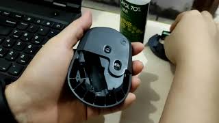 Scroll mouse logitech M170 rusak Coba perbaiki dengan cara dibersihkan saja [upl. by Astri]