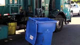 Garbage Trucks vs Broken Trash Cans [upl. by Kristel687]