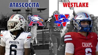 WILL THE HOME WIN STREAK STAND Atascocita vs Austin Westlake 2024 Texas High School Football [upl. by Rudy5]