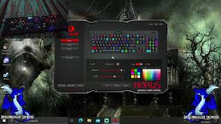 REDRAGON K618 HORUS Software Walkthrough [upl. by Alekin]