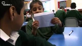 Teachers TV Primary English  Writing Activities [upl. by Aikaj]