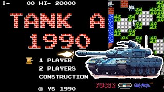 Tank A 1990 Stage 112 1 Player 714 NES Famicom Speedrun retro [upl. by Dollie289]