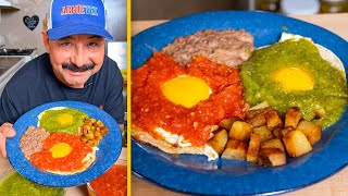 Huevos Divorciados – Quick amp Easy Mexican Breakfast Recipe [upl. by Udela330]