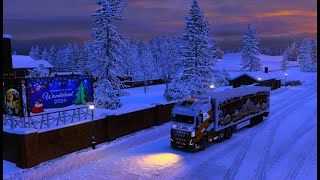 Euro Truck Simulator 2 WINTERLAND server online romania europa [upl. by Erwin]