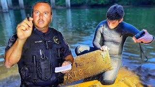 TRIGGERED COP LOSES IT Over Scuba Divers Most Heartbreaking Find [upl. by Asteria965]