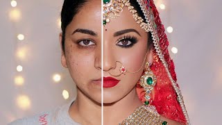 How To Flawless Bridal HD Base Makeup  Indian Wedding Makeup Look [upl. by Aniar994]