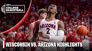 Wisconsin Badgers vs Arizona Wildcats  Full Game Highlights [upl. by Soane783]