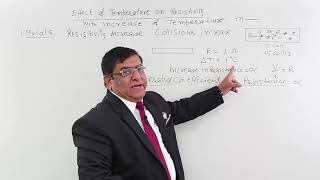 Class 12th – Effect of Temperature on Resistivity  Current Electricity  Tutorials Point [upl. by Grand599]