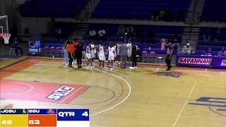 Savannah State Womens Basketball vs Johnson C Smith [upl. by Hyams]