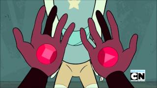 Steven Universe  Pearl and Garnet Make Up Clip Friend Ship [upl. by Dlonyar]