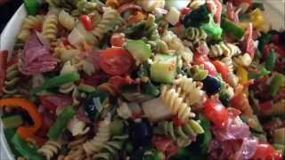 Recipe Share  Italian Pasta Salad [upl. by Furnary]