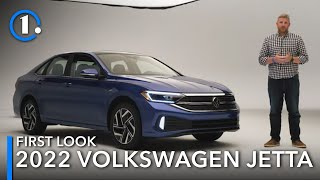 2022 Volkswagen Jetta amp GLI First Look Design Walkaround [upl. by Airet722]