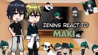 Zenin clan reacts toMAKI  Spoilers  NobaMaki YutaMaki  Nokotocyo  No part 2 [upl. by Neemsaj]