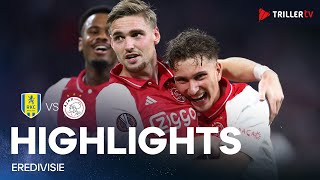 RKC Waalwijk vs Ajax 02 HIGHLIGHTS  Eredivisie 2425 [upl. by Anin]