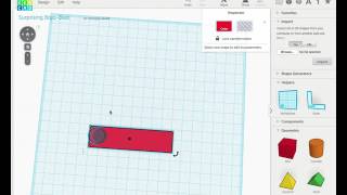 How to design a keychain in Tinkercad [upl. by Mcarthur378]