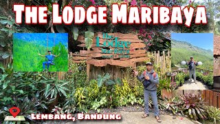 The Lodge Maribaya Lembang Bandung  Escape to Nature [upl. by Assilana215]