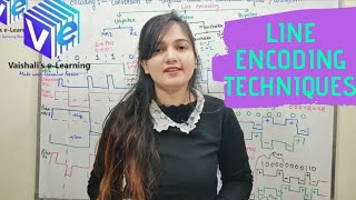 L 2  Line Encoding Techniques  Digital Communication  Vaishali Kikan [upl. by Gnof631]