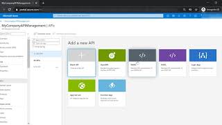 Azure API Management  Create Your First API [upl. by Ximena]