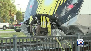 Family man killed after collision with Brightline train in Pompano Beach [upl. by Dettmer472]