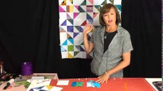 Random Quilting Gives Your Patchwork an Art Quilt Touch [upl. by Annayd]