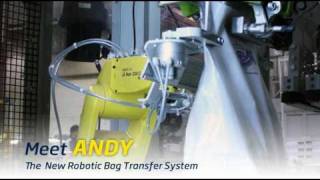 Robotic Bag Placer for Automatic Bagging Machine ANDY [upl. by Petta135]