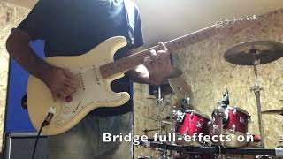 DiMarzio Super Distortion DP100F on a Fender Strat [upl. by Opportuna]