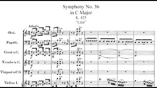 Mozart  Symphony No 36 K 425 quotLinz Symphonyquot 1783 [upl. by Erastatus]