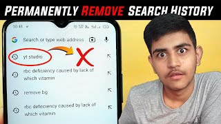 How To Remove Chrome Search History ⚡ How To Delete Chrome Search History Suggestions Permanently [upl. by Lynde]