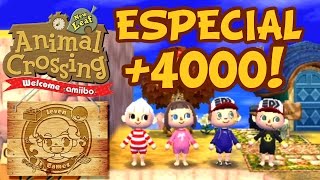 ESPECIAL 4000 JUGANDO CON SUBS  Animal Crossing New Leaf Welcome Amiibo [upl. by Eirolav]