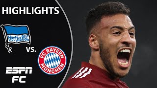 Bayern Munich SURGES to 41 win vs Hertha Berlin  Bundesliga highlights  ESPN FC [upl. by Publia]